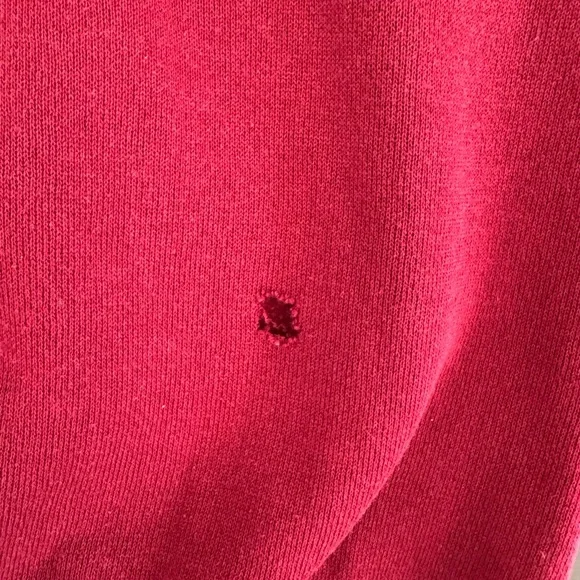 Red Men's Sweater - Picture 6 of 7